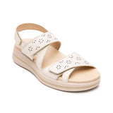 SANDALIAS FLEXI MUJER 139803 PIEL BEIGE