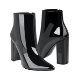 BOTINES DAMA PERUGIA 95086 CHAROL NEGRO
