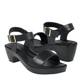 SANDALIAS DAMA PERUGIA KX370837 SIMIPIEL NEGRO
