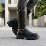 BOTAS PERUGIA MUJER 2312062 SIMIPIEL NEGRO