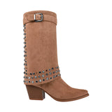 BOTAS PERUGIA MUJER 19051-172 SUEDE CAFÉ