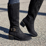 BOTAS PERUGIA MUJER 88701A18 SUEDE NEGRO