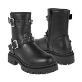 BOTAS PERUGIA MUJER 2412102 SIMIPIEL NEGRO