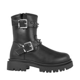 BOTAS PERUGIA MUJER 2412102 SIMIPIEL NEGRO