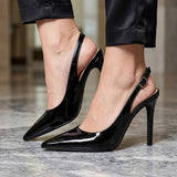 TACONES PERUGIA MUJER  H629718-20-1 CHAROL NEGRO