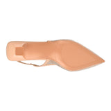 TACONES DE FIESTA PARA MUJER PERUGIA 111037 TEXTIL BEIGE