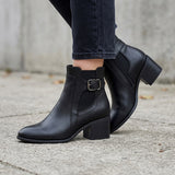 BOTINES PERUGIA MUJER 121003 SIMIPIEL NEGRO