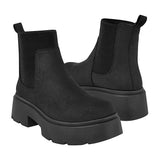 BOTINES PERUGIA MUJER 2023A05 SUEDE NEGRO