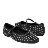 ZAPATOS CASUALES PERUGIA MUJER 24104-01A SIMIPIEL NEGRO