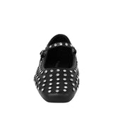 ZAPATOS CASUALES PERUGIA MUJER 24104-01A SIMIPIEL NEGRO