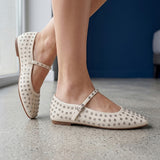 ZAPATOS CASUALES PERUGIA MUJER 24104-01A SIMIPIEL BLANCO