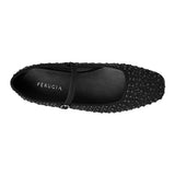 ZAPATOS CASUALES PERUGIA MUJER 24104-01B SUEDE NEGRO