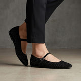 ZAPATOS CASUALES PERUGIA MUJER 24104-01B SUEDE NEGRO
