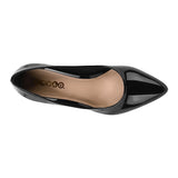 TACONES DAMA STYLO 16201 CHAROL NEGRO