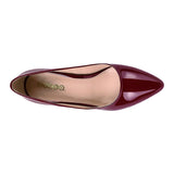 TACONES DAMA STYLO 16201 CHAROL ROJO