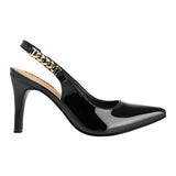 TACONES DAMA STYLO 14241 CHAROL NEGRO