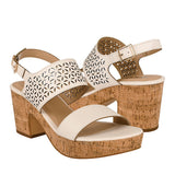 SANDALIAS DAMA STYLO 99427 SIMIPIEL BLANCO