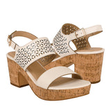 SANDALIAS DAMA STYLO 99427 SIMIPIEL BLANCO