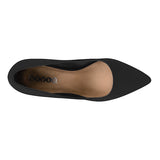 TACONES DAMA STYLO 25401 SUEDE NEGRO