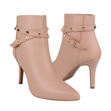 BOTINES DAMA STYLO 26503 SIMIPIEL BEIGE