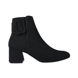 BOTINES STYLO MUJER 26008 SUEDE NEGRO