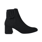 BOTINES STYLO MUJER 26008 SUEDE NEGRO