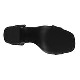 SANDALIAS DAMA STYLO 22701001 CHAROL NEGRO