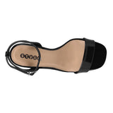 SANDALIAS DAMA STYLO 22701001 CHAROL NEGRO