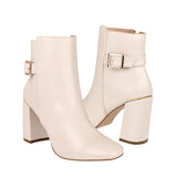 BOTINES STYLO MUJER 10508 SIMIPIEL BEIGE