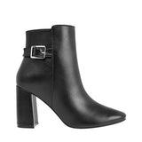 BOTINES STYLO MUJER 105008 SIMIPIEL NEGRO