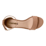 SANDALIAS DAMA STYLO 33801 SUEDE BEIGE