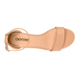 SANDALIAS DAMA STYLO 33801 CHAROL BEIGE