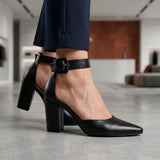 TACONES STYLO MUJER 357008 SIMIPIEL NEGRO