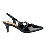 TACONES DAMA STYLO 35503 CHAROL NEGRO