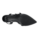 TACONES DAMA STYLO 35503 CHAROL NEGRO