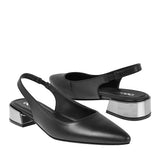 ZAPATOS CASUALES STYLO MUJER 356001 SIMIPIEL NEGRO