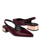 ZAPATOS CASUALES STYLO MUJER 356001 SIMIPIEL VINO