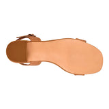 SANDALIAS DAMA STYLO 38705 SIMIPIEL CAFÉ