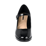 TACONES STYLO MUJER 41201CHAROL NEGRO