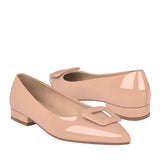 ZAPATOS CASUALES STYLO MUJER 408002 CHAROL BEIGE