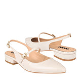 ZAPATOS STYLO MUJER 408005 SIMIPIEL BLANCO