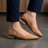 ZAPATOS CASUALES STYLO MUJER 408010 SUEDE CAFÉ