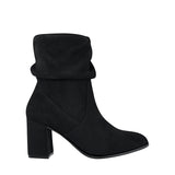 BOTINES MUJER STYLO 31106 SUEDE NEGRO
