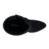 BOTINES MUJER STYLO 31106 SUEDE NEGRO