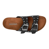 SANDALIAS STYLO MUJER 45801 SIMIPIEL NEGRO