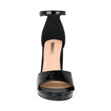 SANDALIAS STYLO MUJER 44101 CHAROL NEGRO