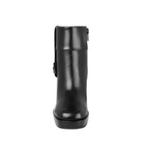 BOTINES STYLO MUJER 255017 SIMIPIEL NEGRO