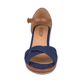 Cuñas casuales Stylo para mujer textil demin 7074