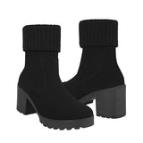 BOTINES DAMA STYLO 12046 SUEDE NEGRO