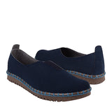 ZAPATOS CASUALES DAMA STYLO 8054 SUEDE AZUL